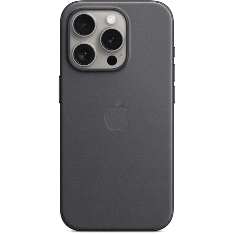 Чехол защитный Apple FineWoven Case with MagSafe для iPhone 15 Pro Black