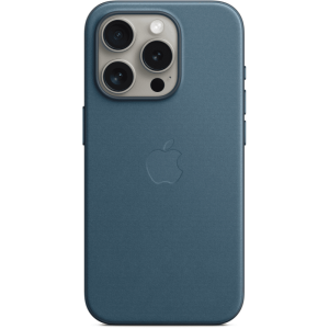 Чехол защитный Apple FineWoven Case with MagSafe для iPhone 15 Pro Max Pacific Blue