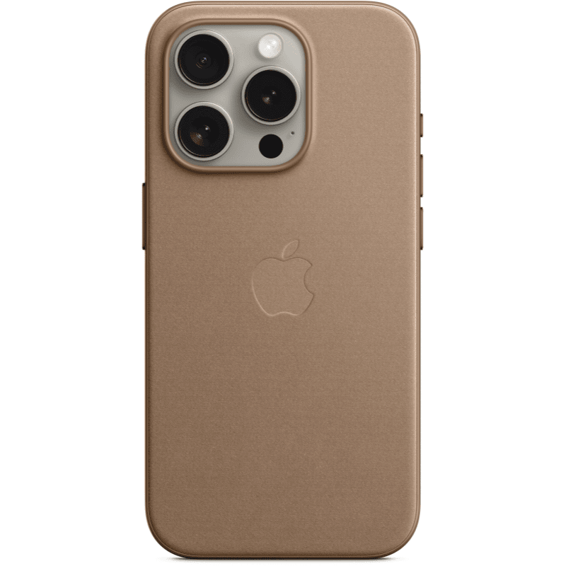 Чехол защитный Apple FineWoven Case with MagSafe для iPhone 15 Pro Taupe