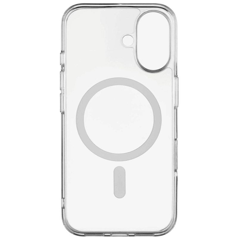 Чехол защитный uBear Real Mag Case для для iPhone 16 Прозрачный