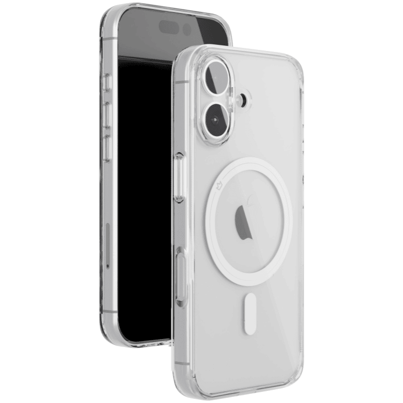 Чехол защитный VLP Diamond Case MagSafe для iPhone 16 Прозрачный