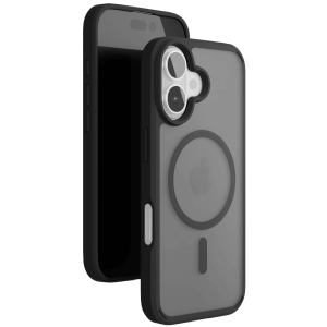 Чехол защитный VLP Haze Case с MagSafe для iPhone 16 Матовый черный