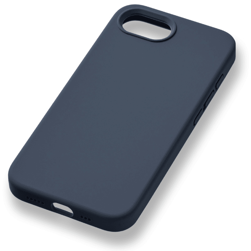 Чехол защитный uBear Touch Mag Case для iPhone 16e Темно-синий