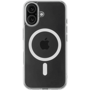Чехол защитный uBear Real Mag Case для iPhone 16 Plus Прозрачный