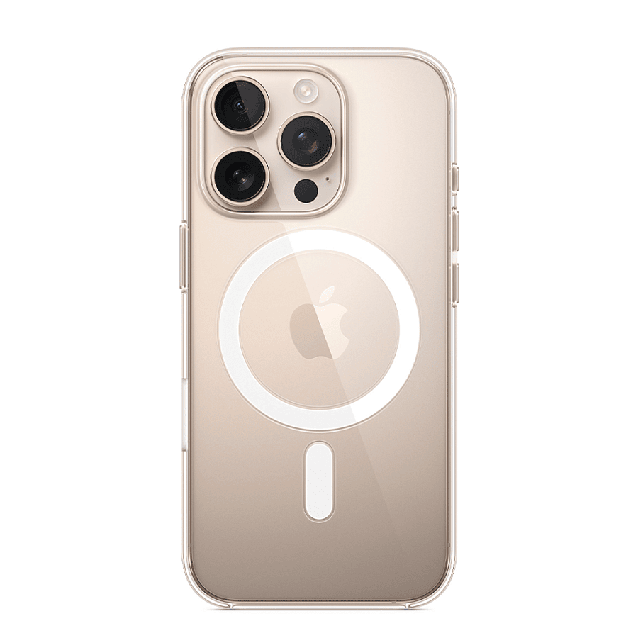Чехол защитный Apple Clear Case с MagSafe для iPhone 16 Pro Прозрачный