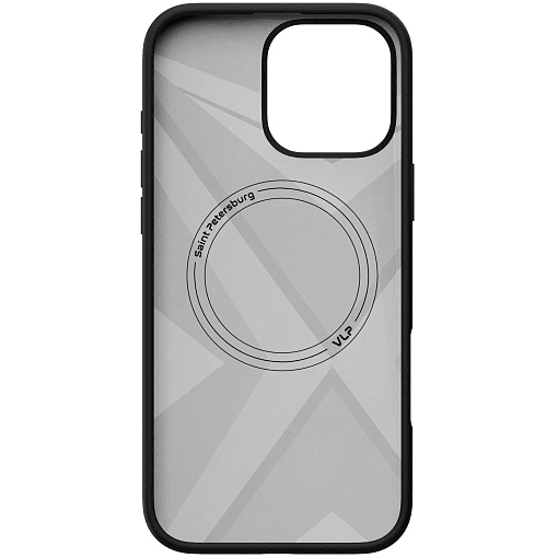 Чехол защитный VLP Aster Pro Case MagSafe для iPhone 16 Pro Черный