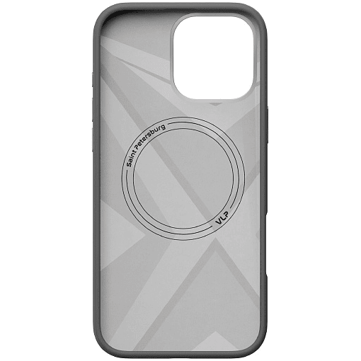 Чехол защитный VLP Aster Pro Case MagSafe для iPhone 16 Pro Max Серый