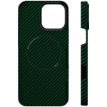 Чехол защитный VLP Kevlar Case с MagSafe для iPhone 16 Pro Max Зеленый