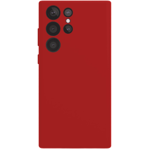 Чехол защитный VLP Silicone Case для Samsung Galaxy S23 Ultra Красный