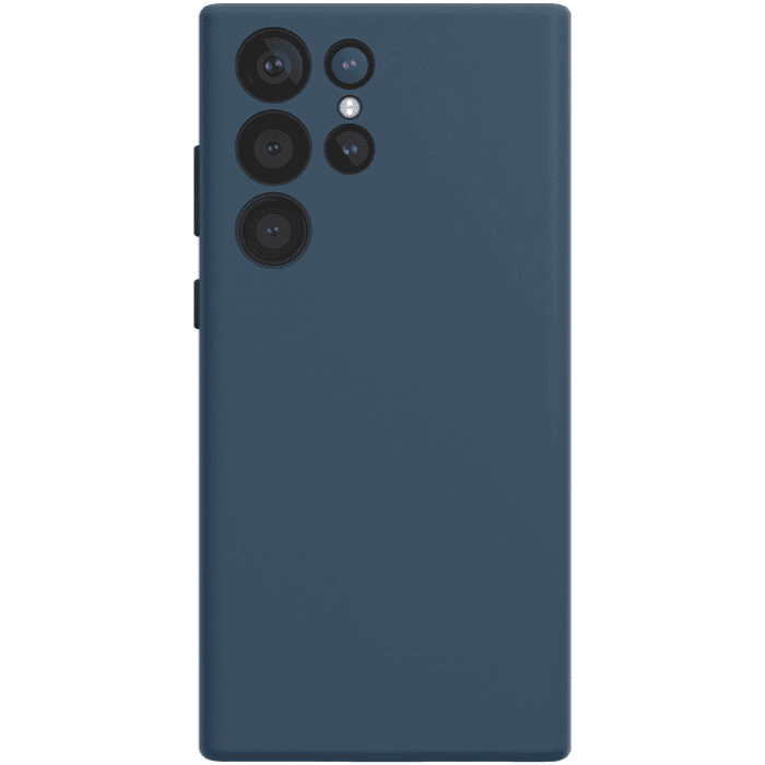 Чехол защитный VLP Silicone Case для Samsung Galaxy S23 Ultra Темно-синий