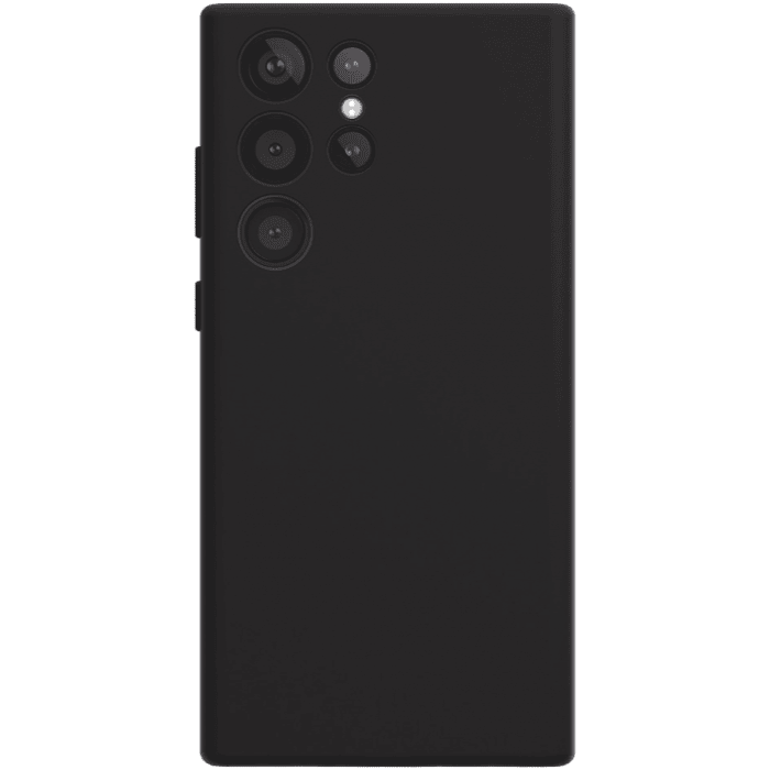 Чехол защитный VLP Silicone Case для Samsung Galaxy S23 Ultra Черный