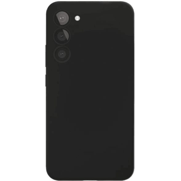 Чехол защитный VLP Silicone Case для Samsung Galaxy S23+ Черный