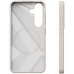 Чехол защитный VLP Aster Case с MagSafe для Samsung Galaxy S25 Песочный