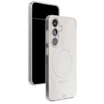 Чехол защитный VLP Flex Puro Case с MagSafe для Samsung S25 Прозрачный