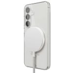 Чехол защитный VLP Flex Puro Case с MagSafe для Samsung S25 Прозрачный