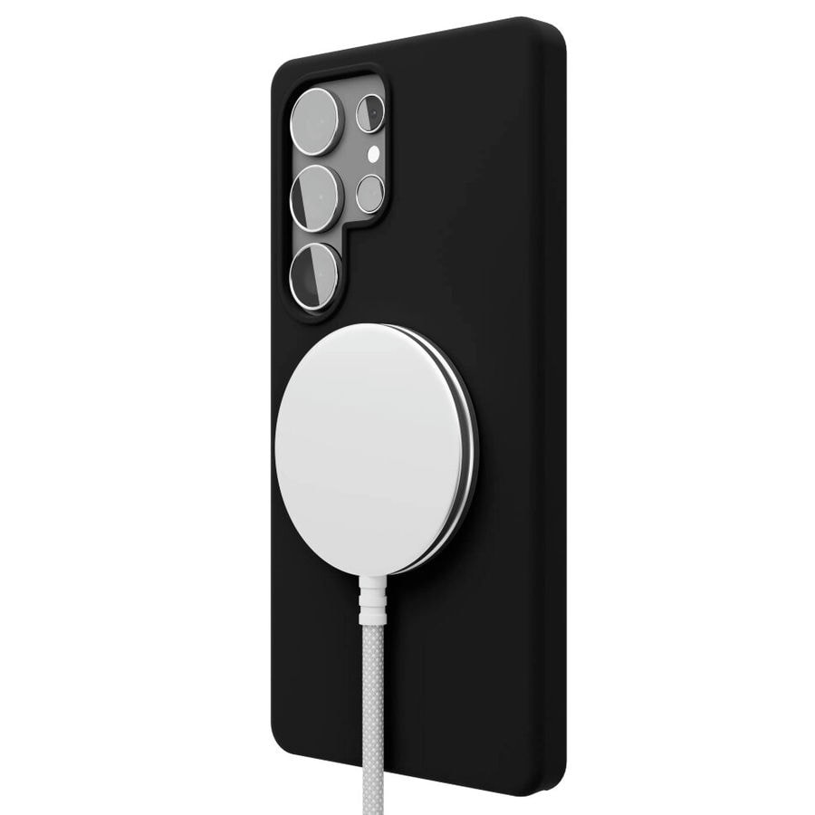 Чехол защитный VLP Mist Case с MagSafe для Samsung Galaxy S25 Ultra Черный