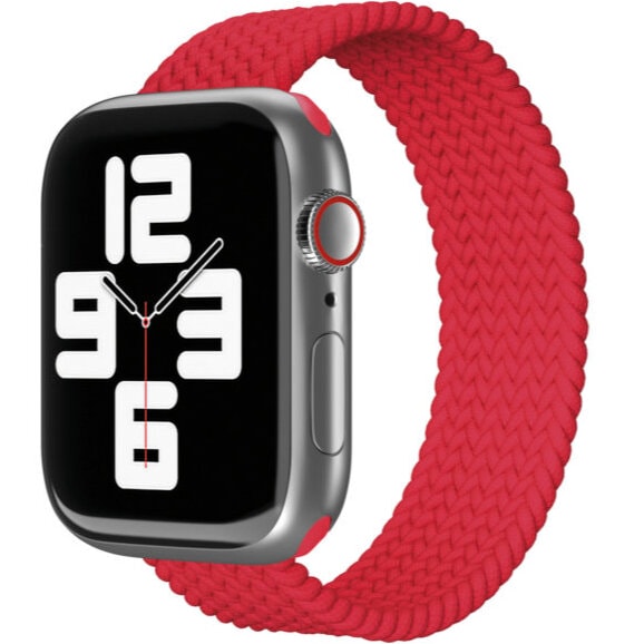 Ремешок VLP Braided Band для Apple Watch 40/41/42mm (S/M) Красный