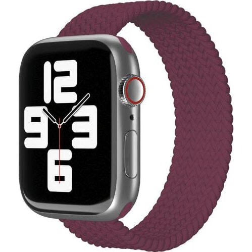 Ремешок VLP Braided Band для Apple Watch 44/45/46/49mm (S/M) Марсала