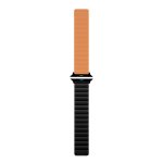 Ремешок uBear Mode для Apple Watch 44/45/46/49mm (M/L) Черный/Оранжевый