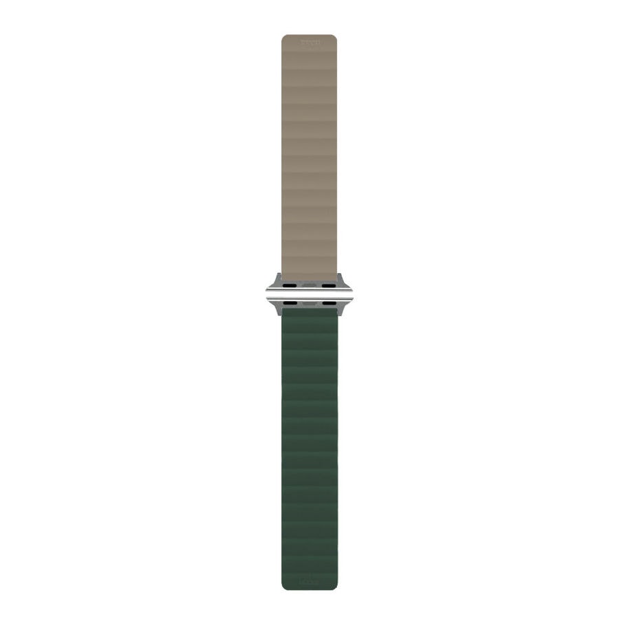 Ремешок uBear Mode для Apple Watch 40/41/42mm (S/M) Зеленый/Серый