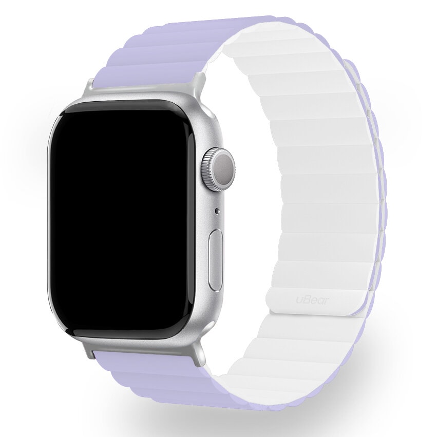 Ремешок uBear Mode для Apple Watch 40/41/42mm (S/M) Лаванда/Белый