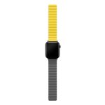 Ремешок uBear Mode для Apple Watch 40/41/42mm (S/M) Серый/Желтый