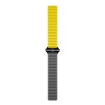 Ремешок uBear Mode для Apple Watch 40/41/42mm (S/M) Серый/Желтый