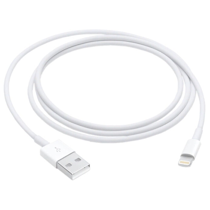 Кабель Apple USB to Lightning 1m Белый (MUQW3)
