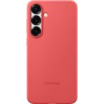 Чехол защитный Samsung Silicone Case для Samsung Galaxy S25 Красный