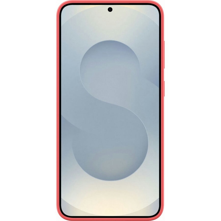Чехол защитный Samsung Silicone Case для Samsung Galaxy S25 Красный