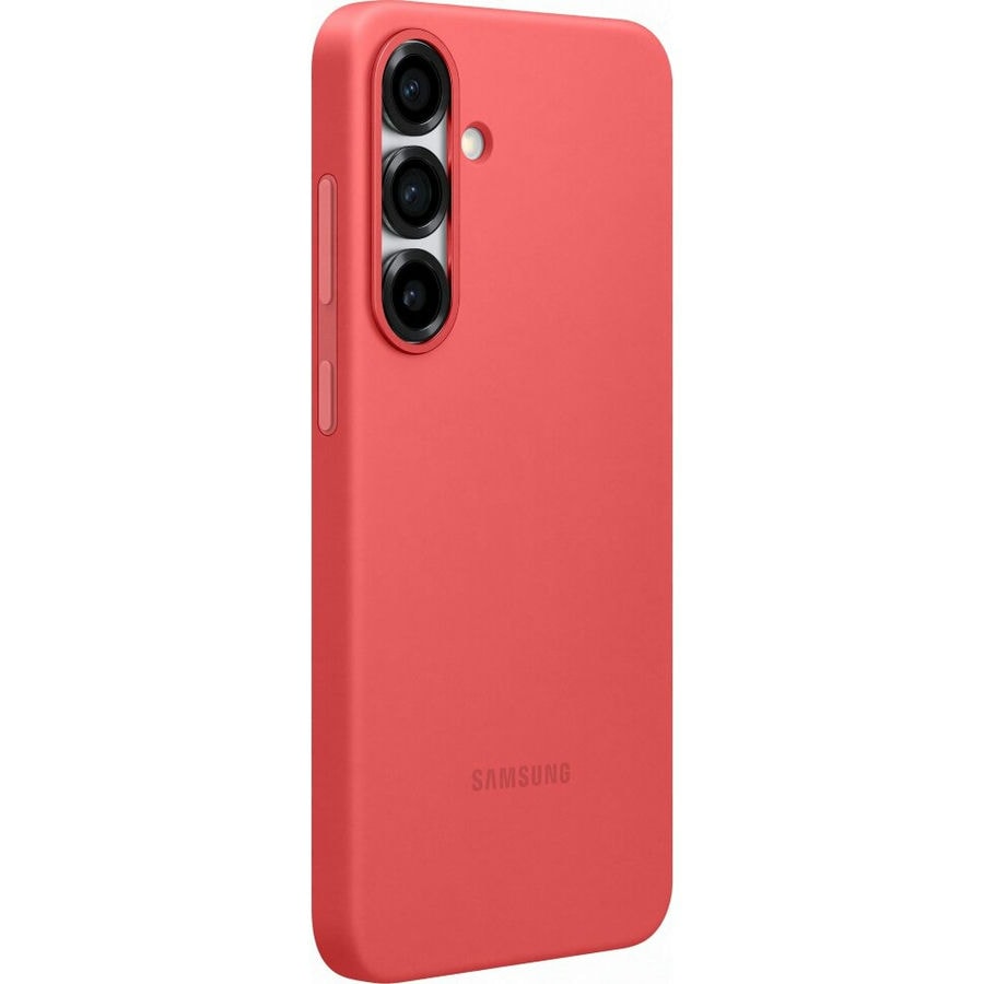 Чехол защитный Samsung Silicone Case для Samsung Galaxy S25 Красный