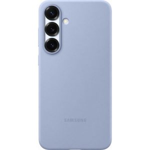 Чехол защитный Samsung Silicone Case для Samsung Galaxy S25 Голубой