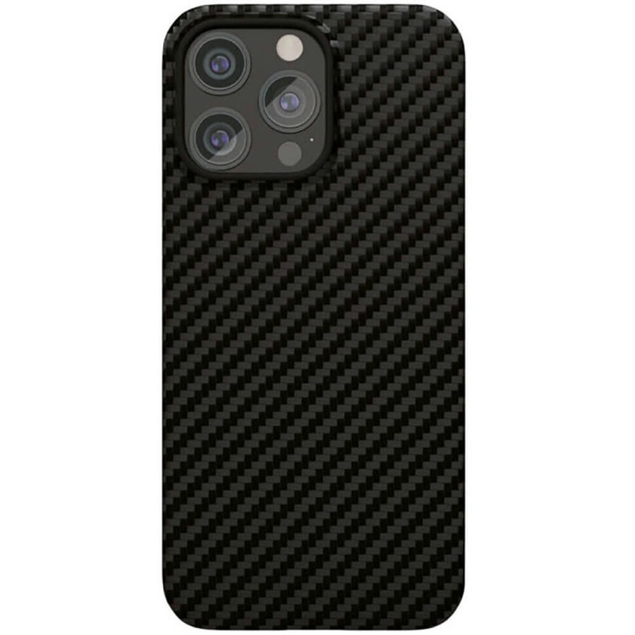 Чехол защитный VLP Kevlar Case Mag Safe iPhone 15 Pro Черный
