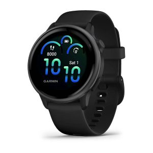 Умные часы Garmin Vivoactive 6 Slate with Black Band (010-02985-00)