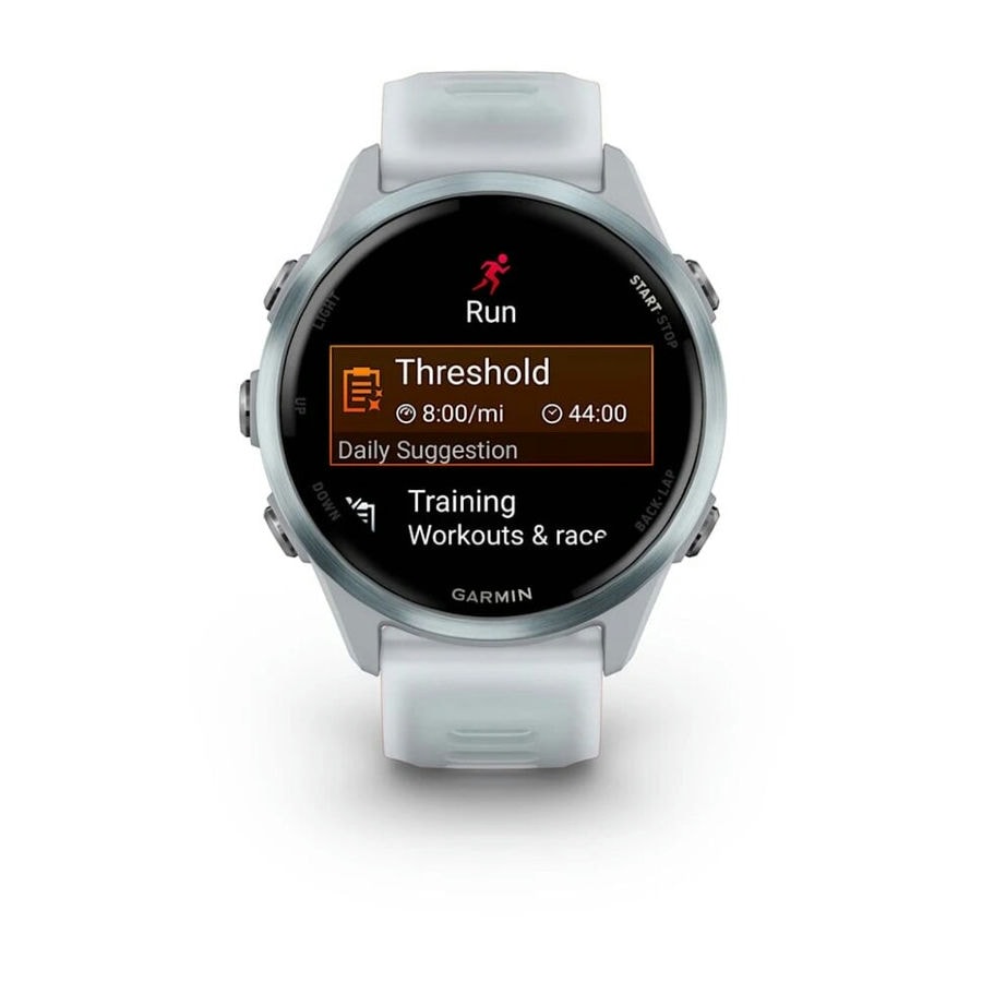 Умные часы Garmin Forerunner 570 42mm Cloud Blue Aluminum with Translucent Whitestone/Cloud Blue Band (010-02970-01)