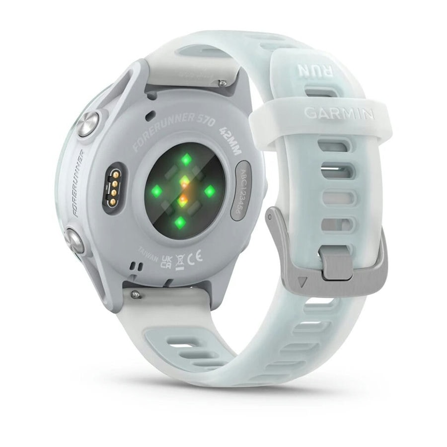 Умные часы Garmin Forerunner 570 42mm Cloud Blue Aluminum with Translucent Whitestone/Cloud Blue Band (010-02970-01)
