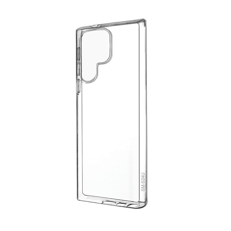 Чехол защитный силиконовый для Samsung Galaxy S24 Ultra TPU 1.2 mm Прозрачный