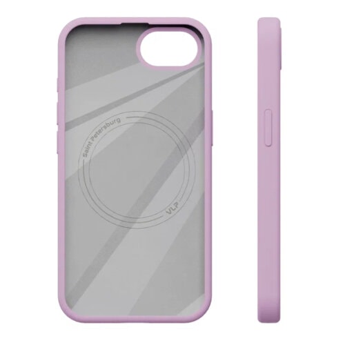 Чехол защитный VLP Aster Case MagSafe для iPhone 16e/17e Лавандовый