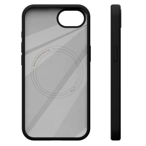 Чехол защитный VLP Aster Case MagSafe для iPhone 16e/17e Черный