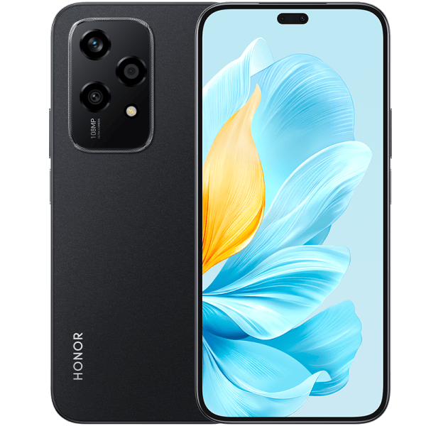Смартфон HONOR 200 Lite 8/256GB Черный (Midnight Black)