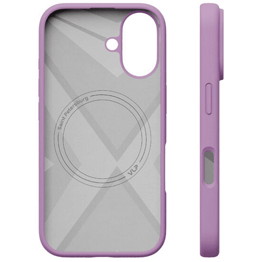 Чехол защитный VLP Aster Case MagSafe для iPhone 16 Лаванда