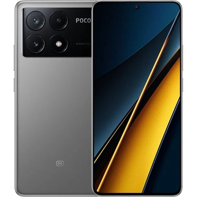 Смартфон Xiaomi POCO X6 Pro 12/512GB Серый (Grey)