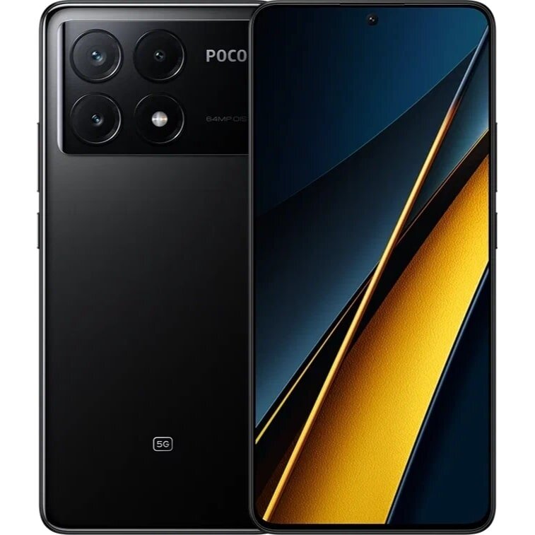 Смартфон Xiaomi POCO X6 Pro 8/256GB Черный (Black)