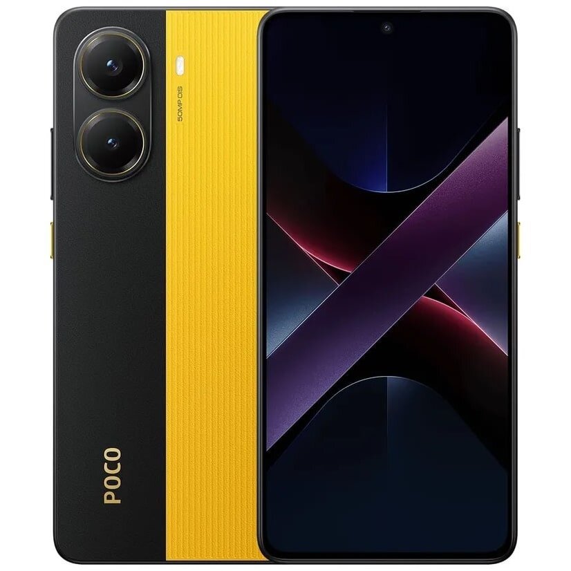 Смартфон Xiaomi POCO X7 Pro 12/512GB Желтый (Yellow)