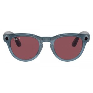 Умные очки Ray-Ban Headliner Shiny Jeans/Polarized Dusty Red (RW4009)