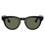Умные очки Ray-Ban Headliner Shiny Black/Polarized G-15 Green (RW4009)