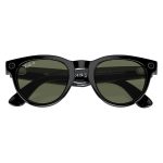 Умные очки Ray-Ban Headliner Shiny Black/Polarized G-15 Green (RW4009)