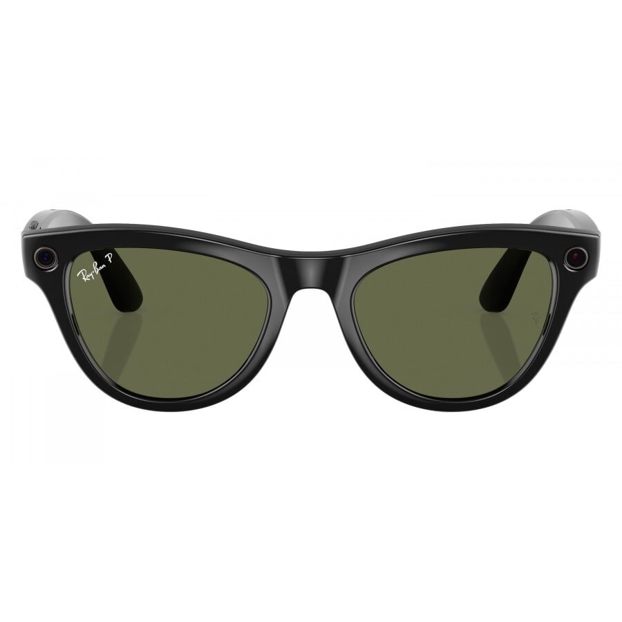 Умные очки Ray-Ban Skyler Black/G-15 Green Polarized (RW4010)