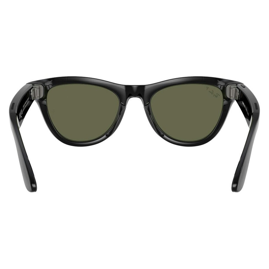 Умные очки Ray-Ban Skyler Black/G-15 Green Polarized (RW4010)