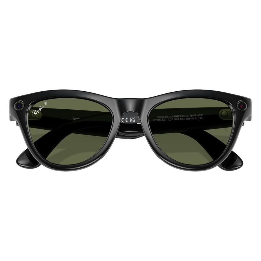 Умные очки Ray-Ban Skyler Black/G-15 Green Polarized (RW4010)